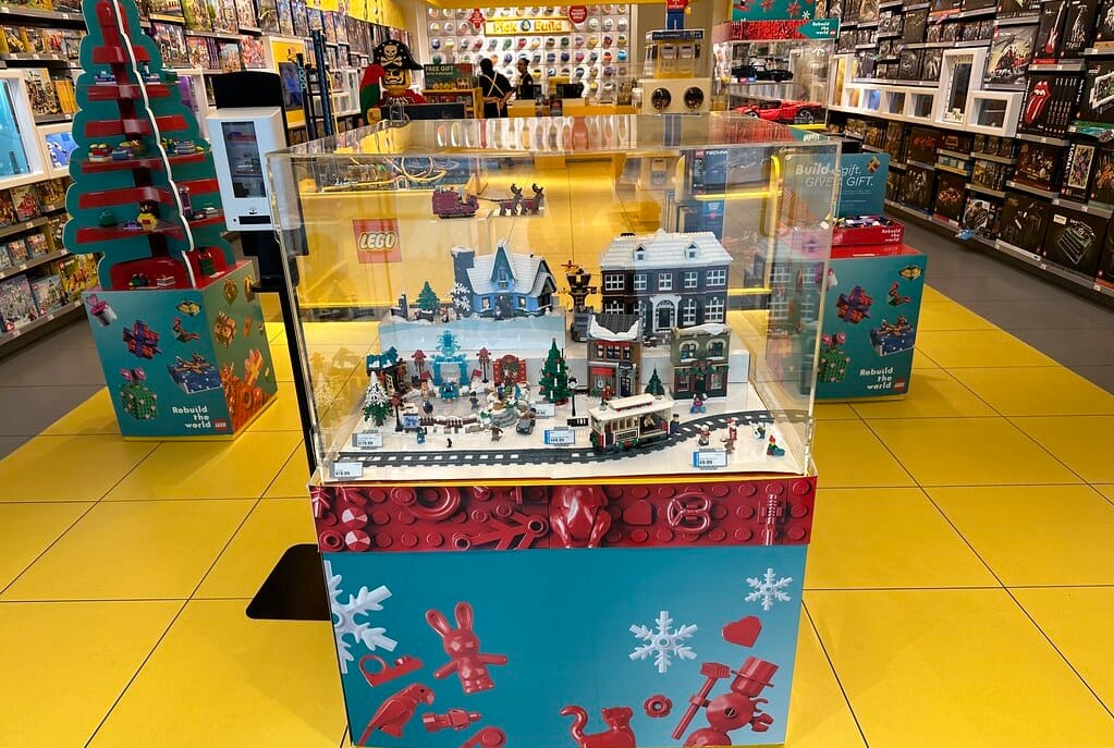 entrée d'un magasin lego à Lille