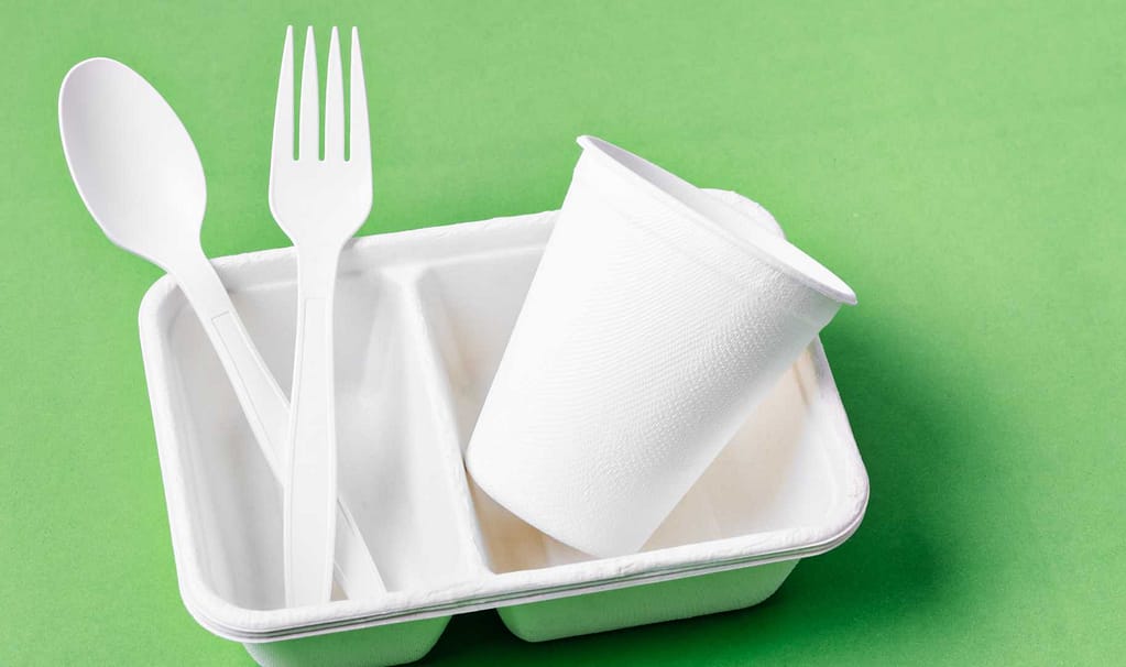 couverts en bioplastique