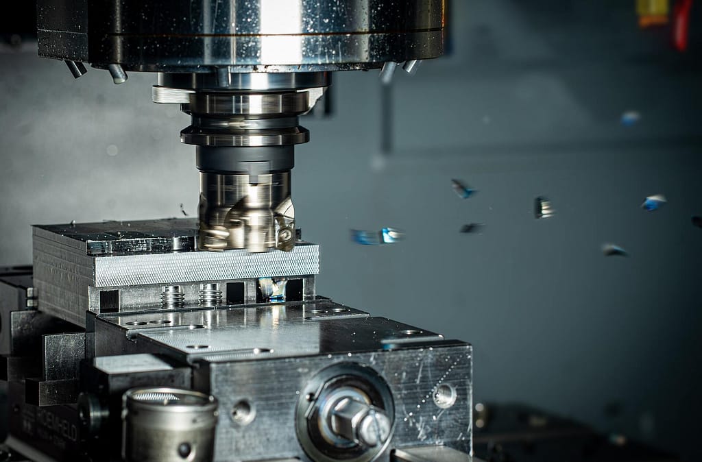 Machine-outils à métaux en action dans une usine