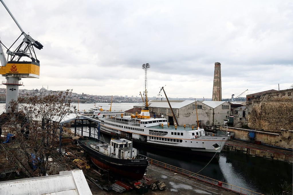 bateaux dans un port