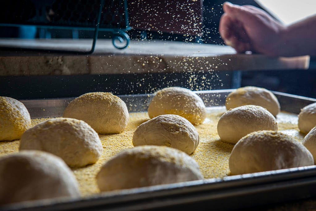 préparation du pain avant la cuisson