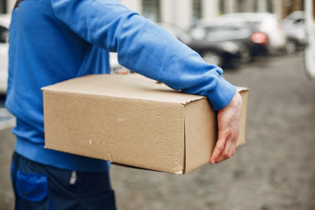 livreur de repas à domicile pour une personne âgée