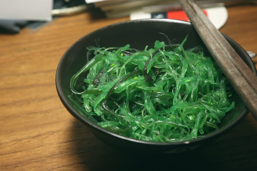 salade d'algues wakame