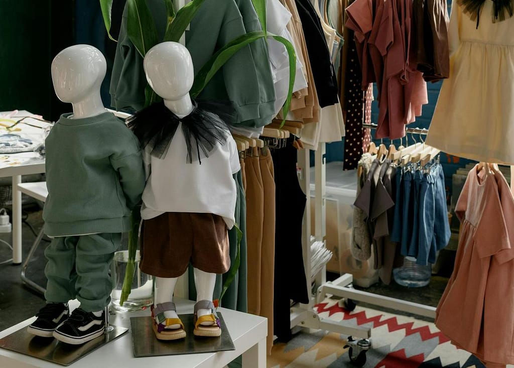 intérieur d'un magasin pour enfants