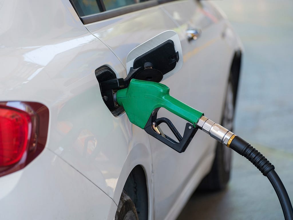 biocarburant utilisé pour faire le plein d'une voiture