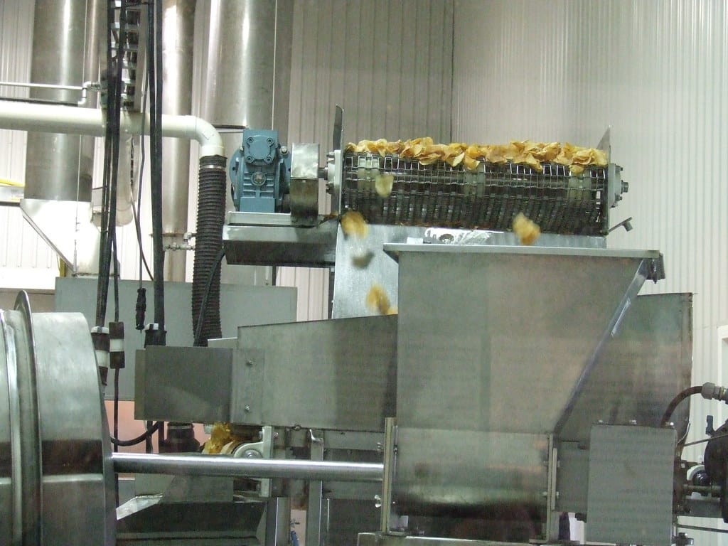 usine de fabrication de chips