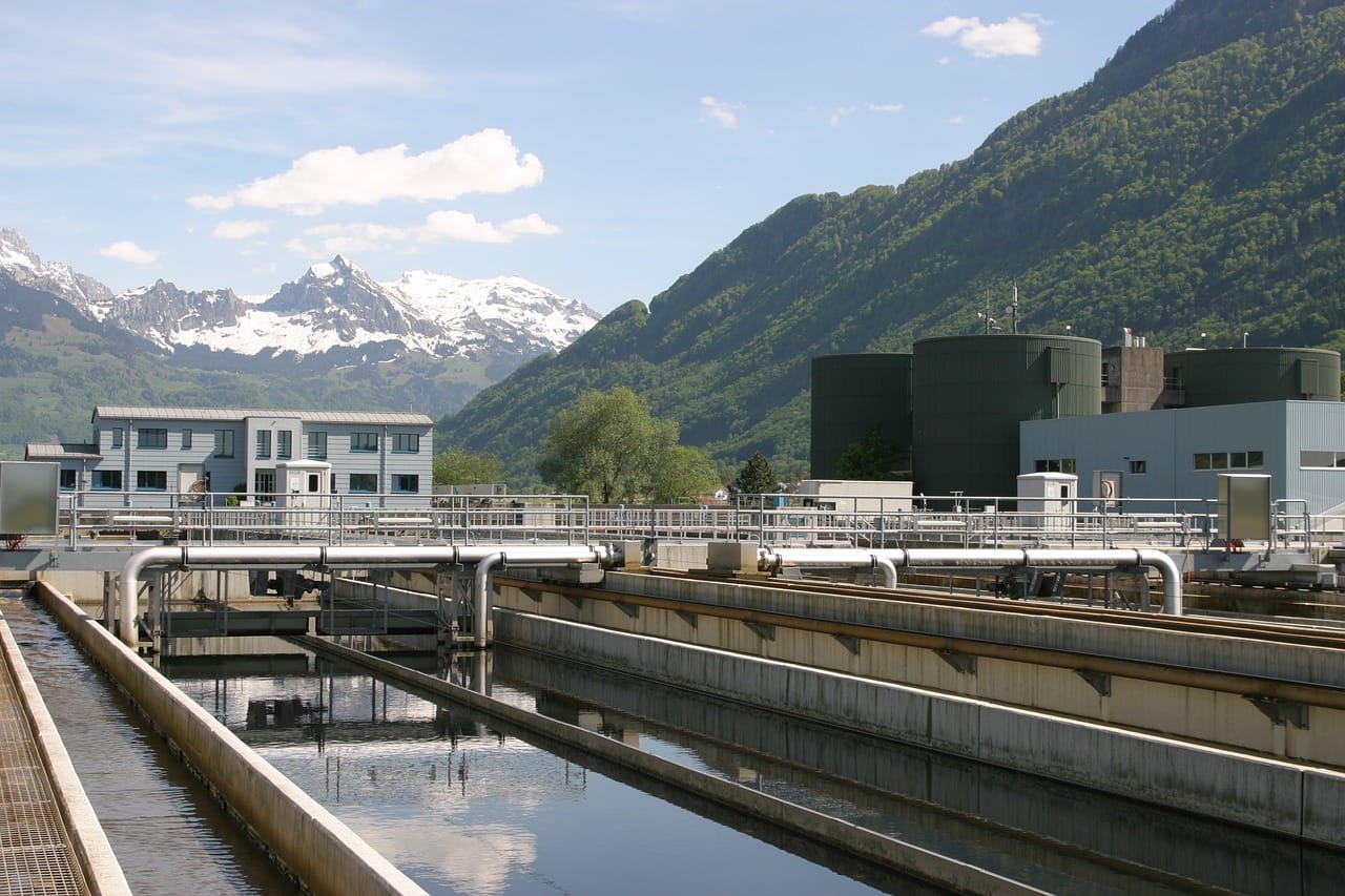 station d'épuration des eaux usées