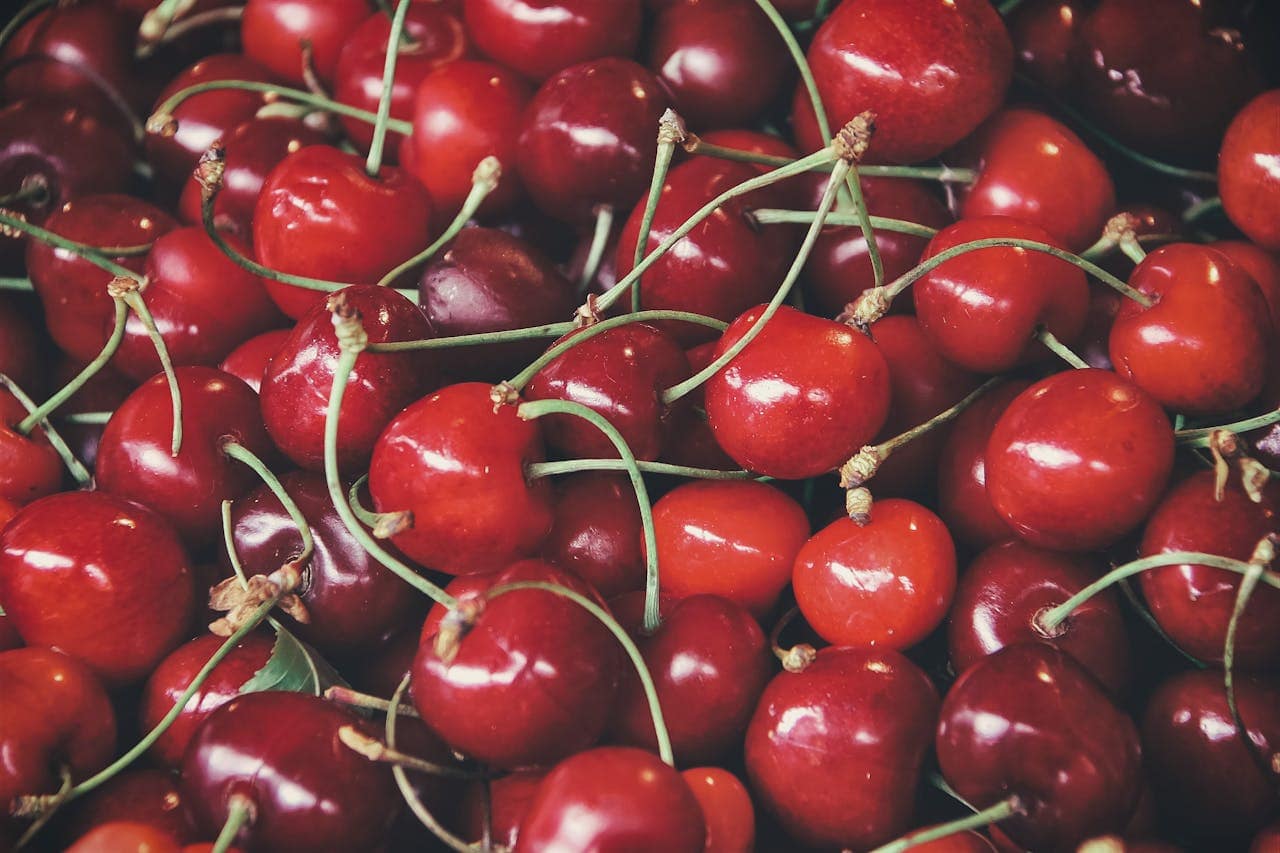 cerises en vrac
