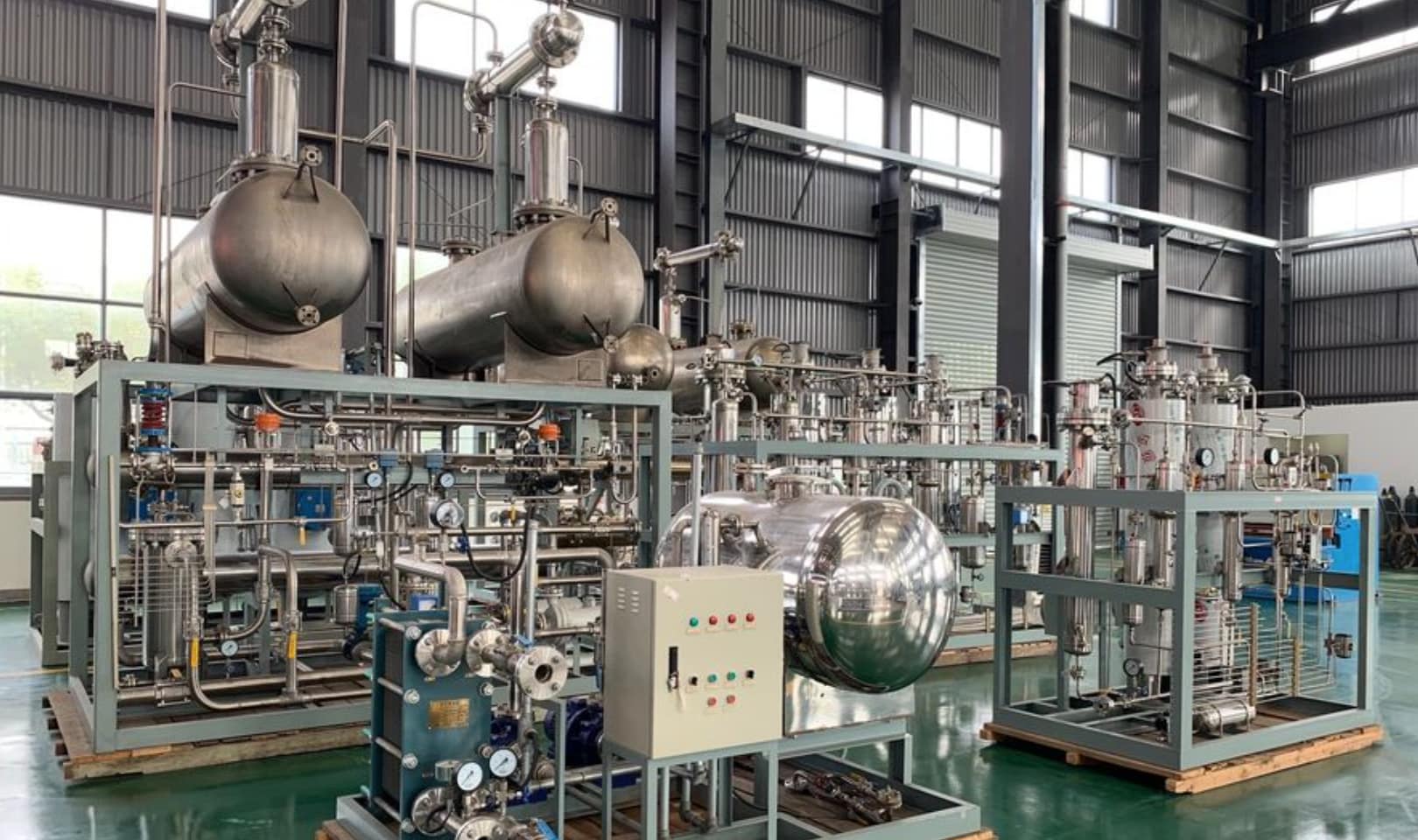 générateur d'hydrogène dans une usine