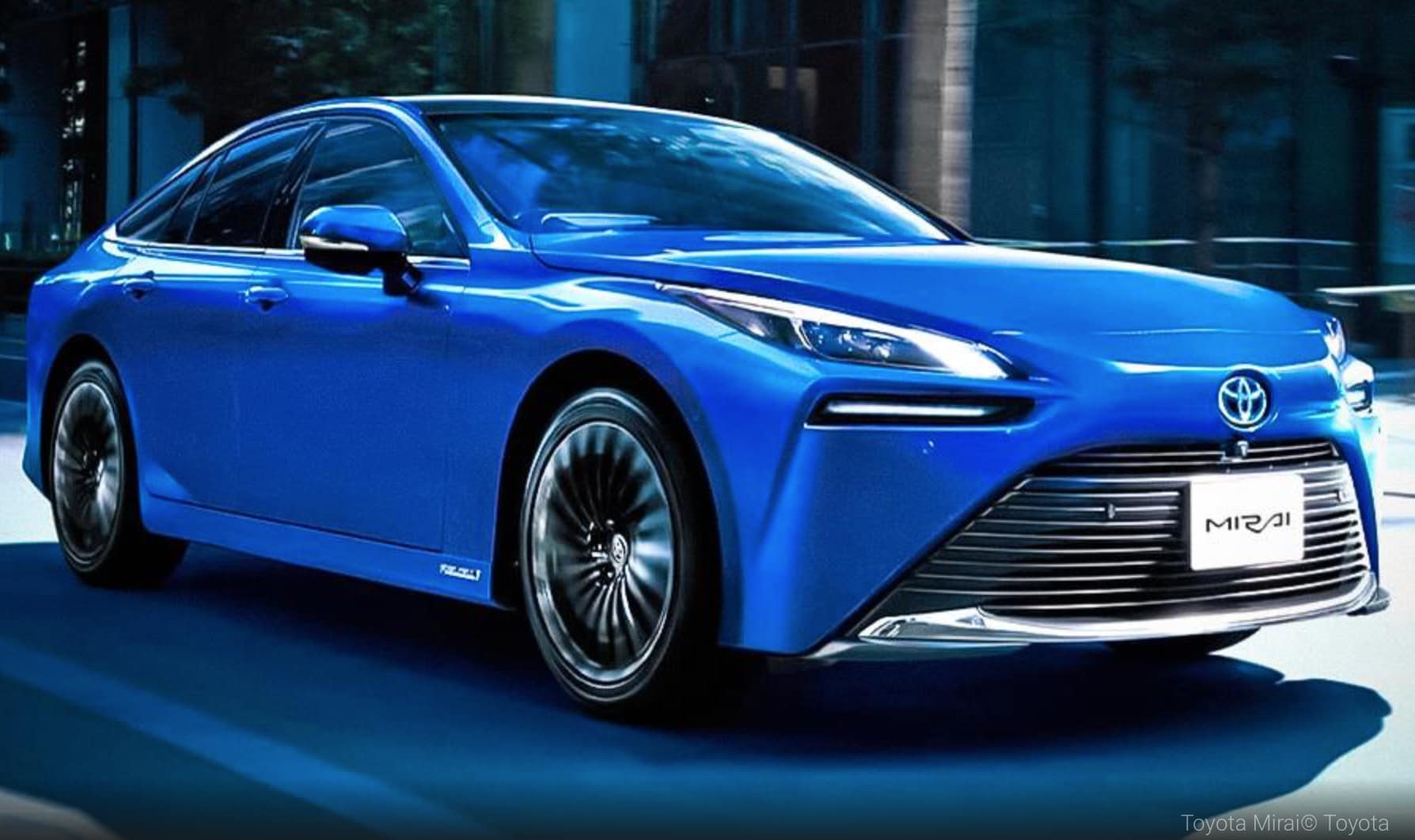 Toyota Mirai qui fonctionne à l'hydrogène