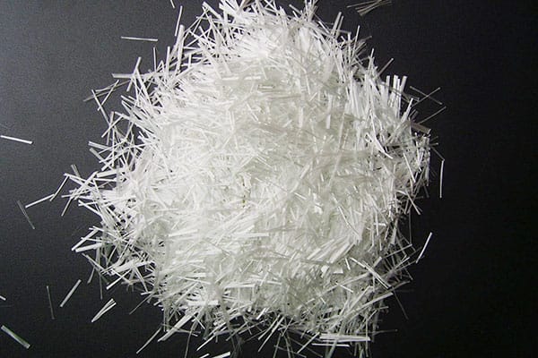 fibres de verre sous forme désolidarisée