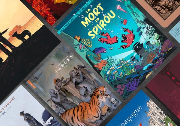 plusieurs couvertures de BD