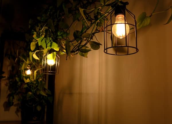 lampes d'éclairage à l'extérieur