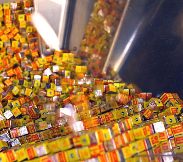 ligne de production de cubes pour bouillon