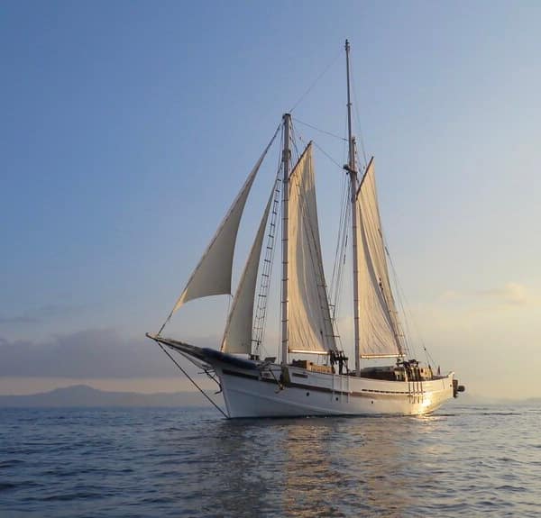 croisière sur un voilier