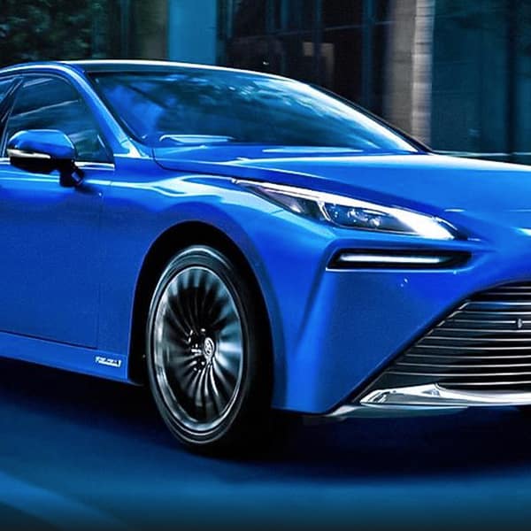 Toyota Mirai qui fonctionne à l'hydrogène