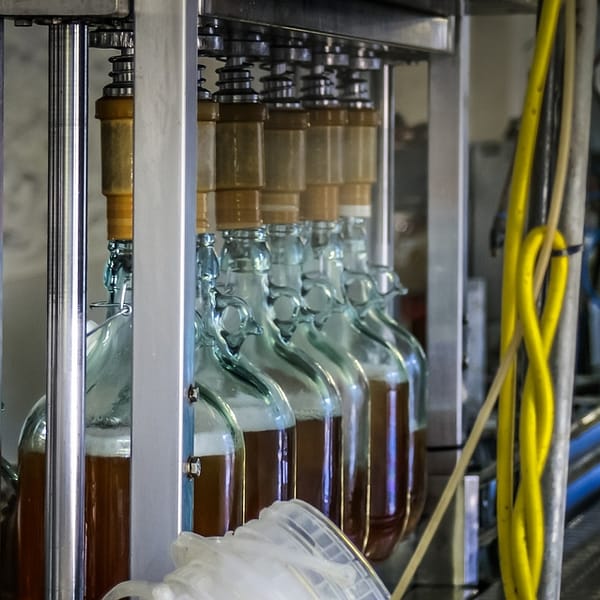 ligne de production d'une entreprise de cidre