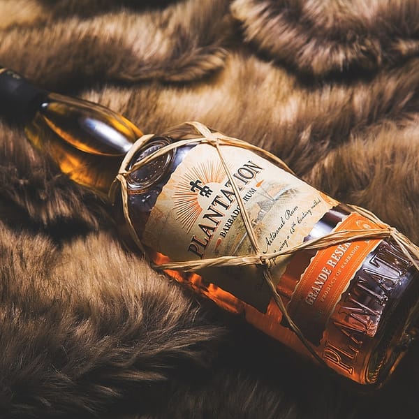 bouteille de rhum d'une marque française de Martinique