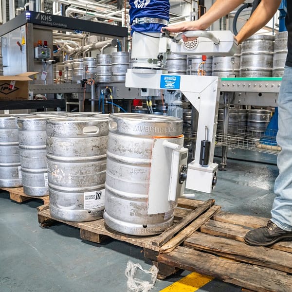 transport de fûts de bières pour le négoce de boissons