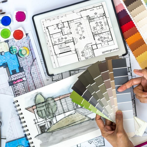 choix de couleur pour l'intérieur d'un logement