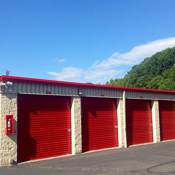 un espace de stockage à l'extérieur