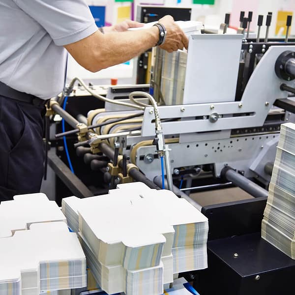 machine fabriquant des cartonnages compacts