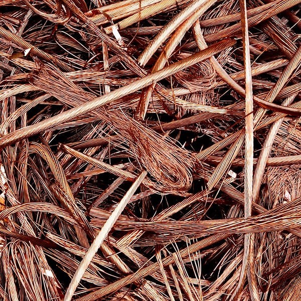 rebuts de cuivre pour le recyclage