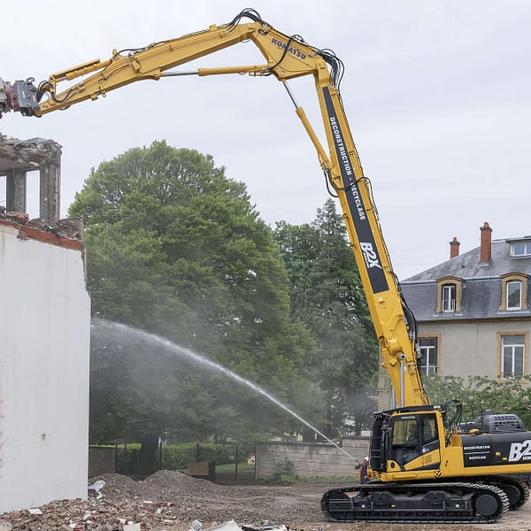 démolition d'un immeuble