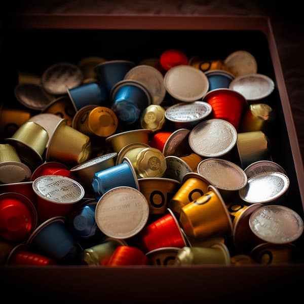 Dosettes de café de saveurs différentes