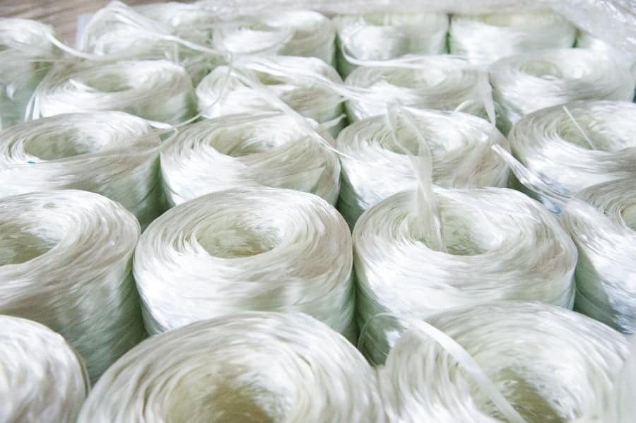 rouleaux de fibres de verre