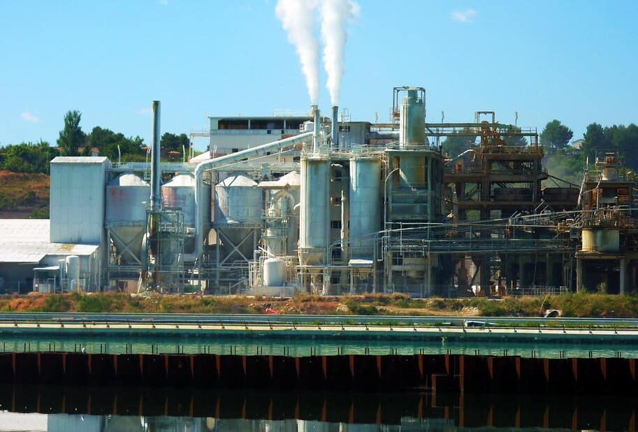 usine de production de chlore en France