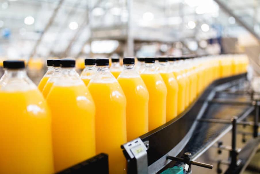 ligne de production de jus de fruits en France